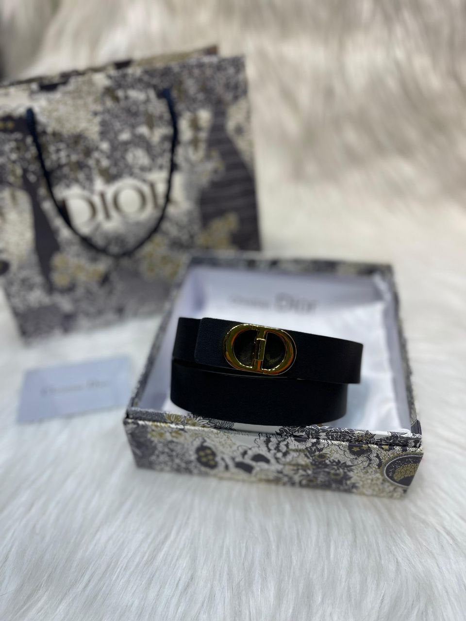 Ceinture Christian Dior en Vrai Cuir