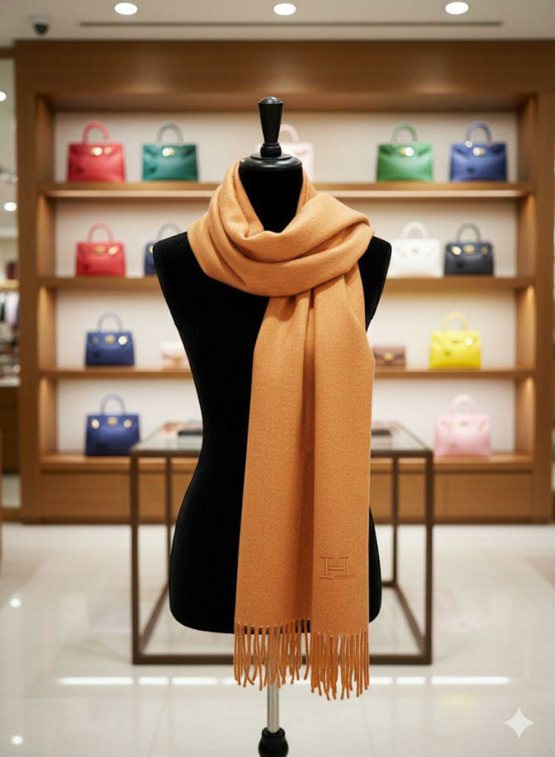 Châle En Laine Hermès