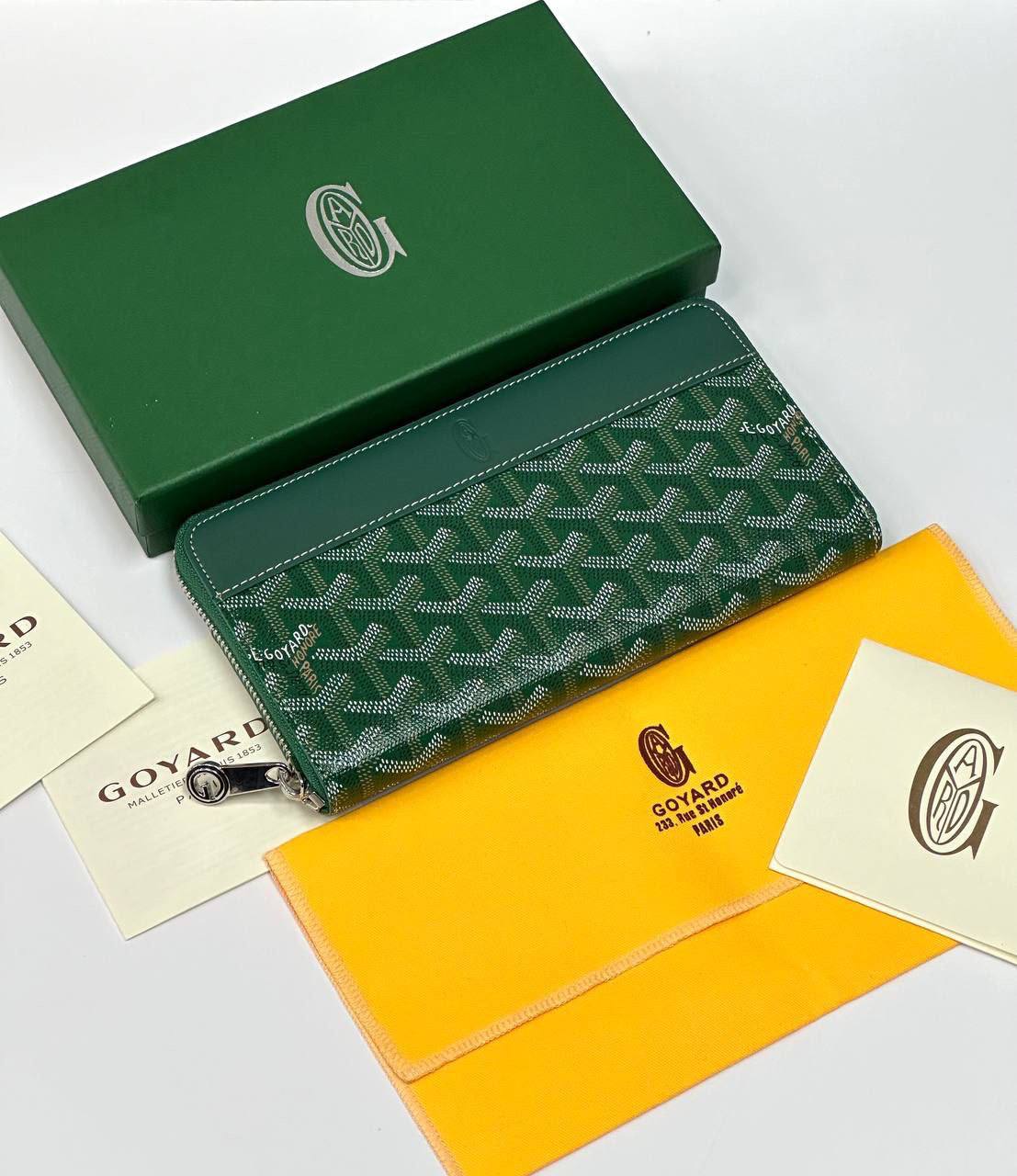Porte feuille A Zipper Goyard en Couleurs