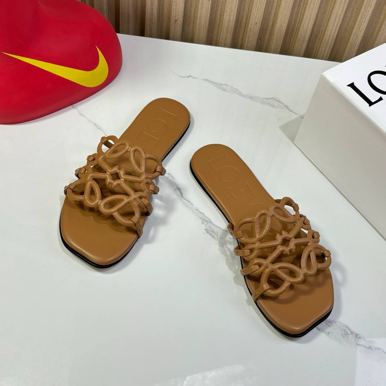 Sandale Loewe en Vrai Cuir