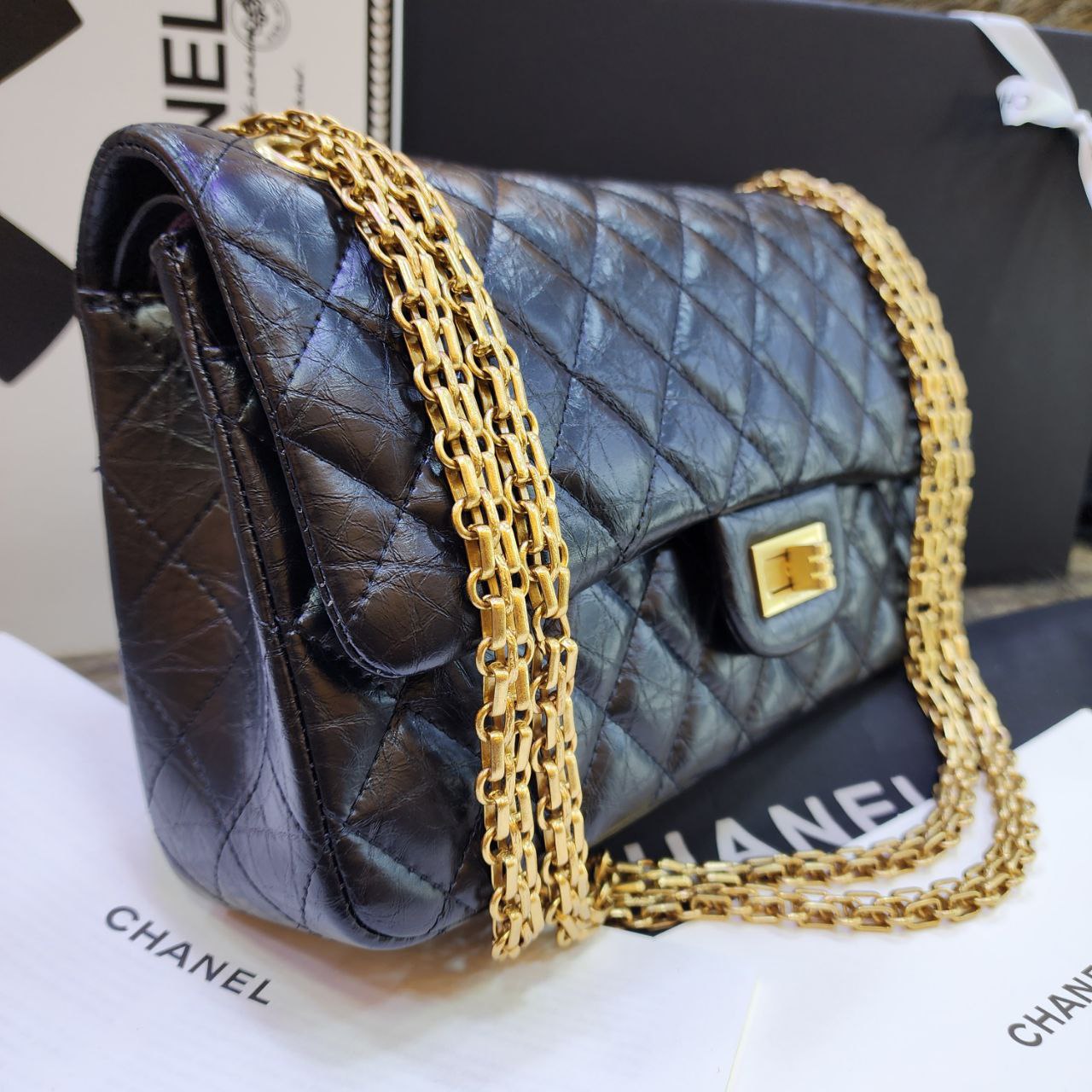Sac Chanel en Vrai Cuir