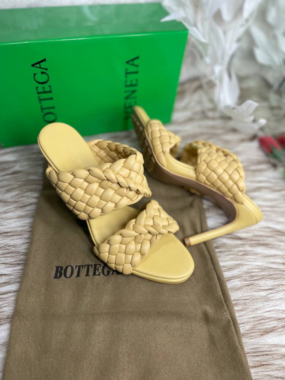 Sandale Bottega Veneta en Vrai Cuir