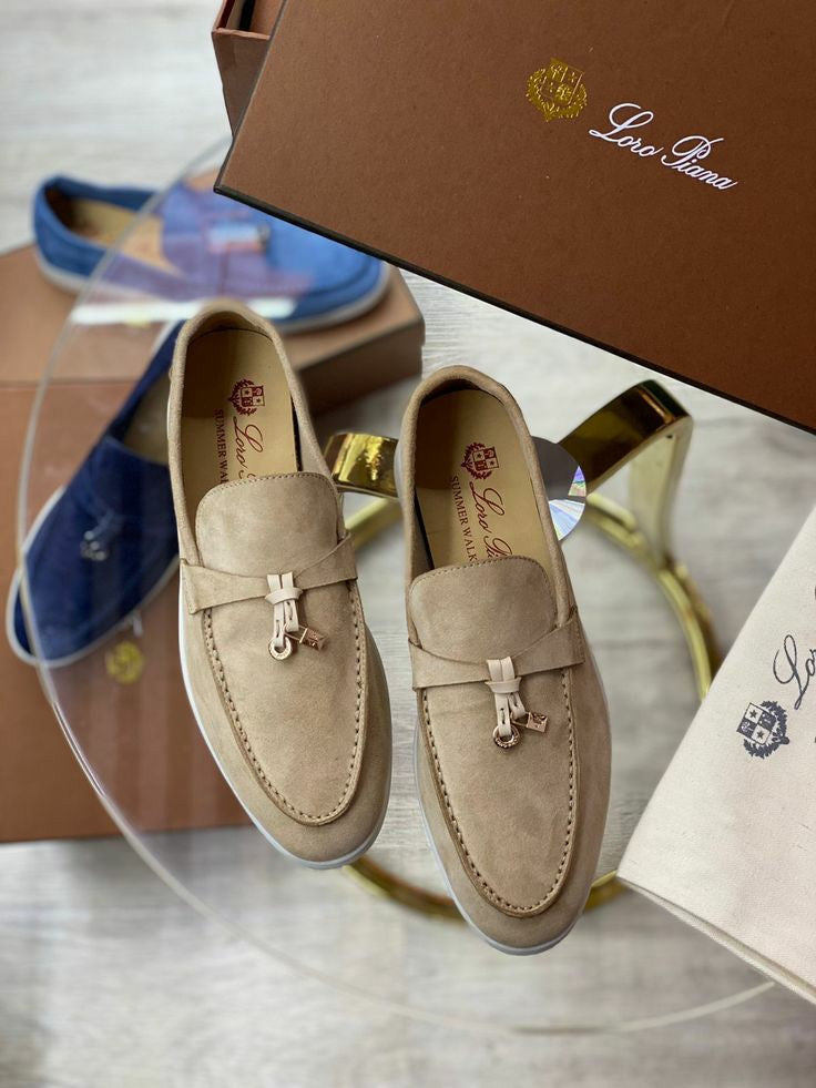 Mocassin Loro Piana Femme