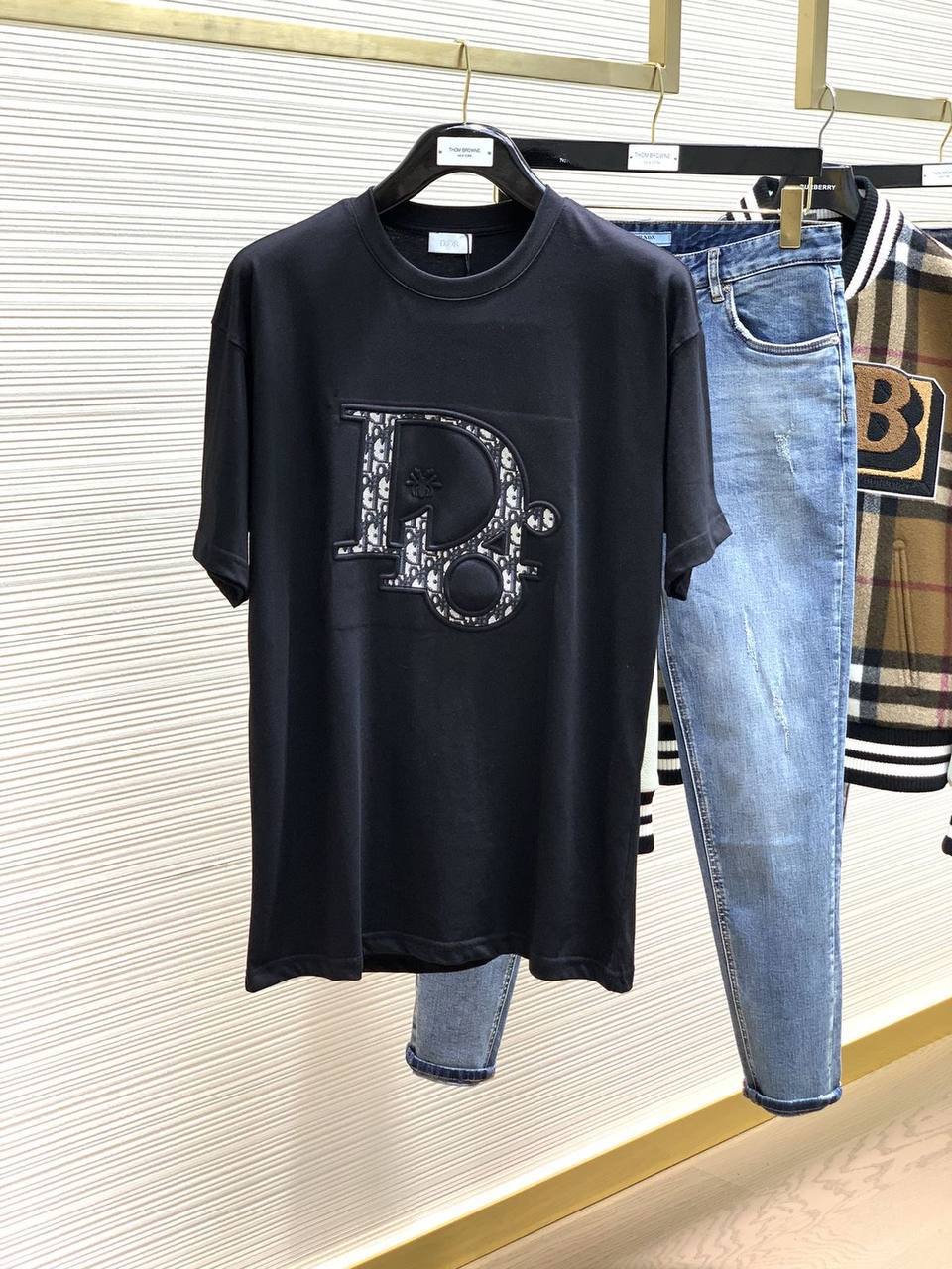 T shirt Christian Dior en Coton