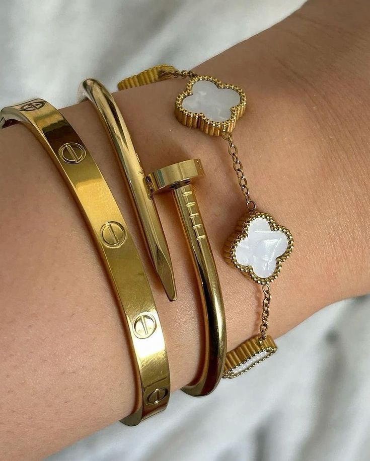 Bracelet Cartier Love & Juste un Clou Inoxydable