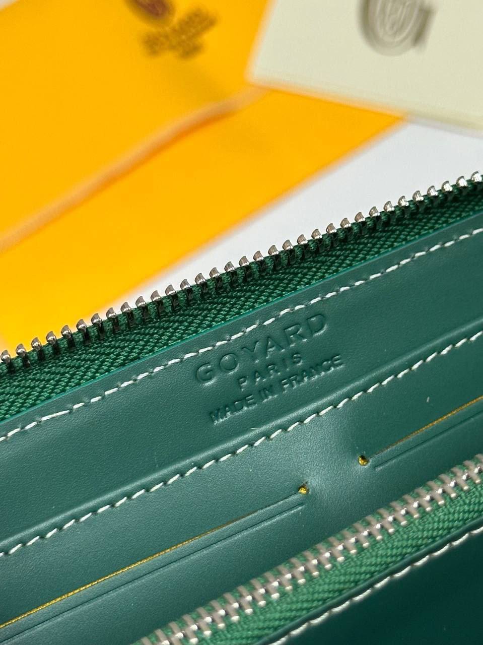 Porte feuille A Zipper Goyard en Couleurs