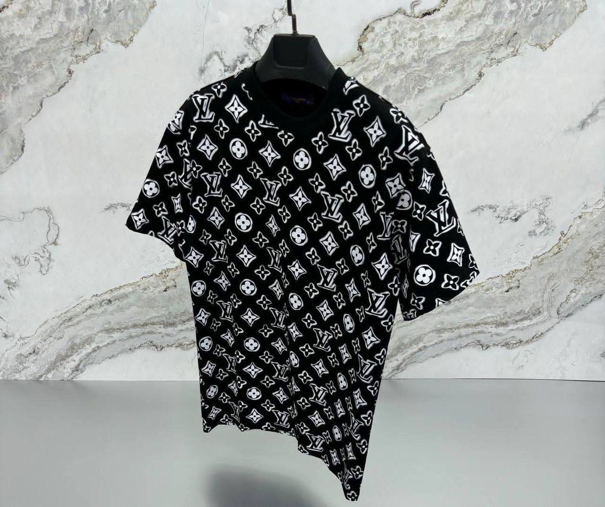 T shirt Louis Vuitton Monogramme en Coton LV1242