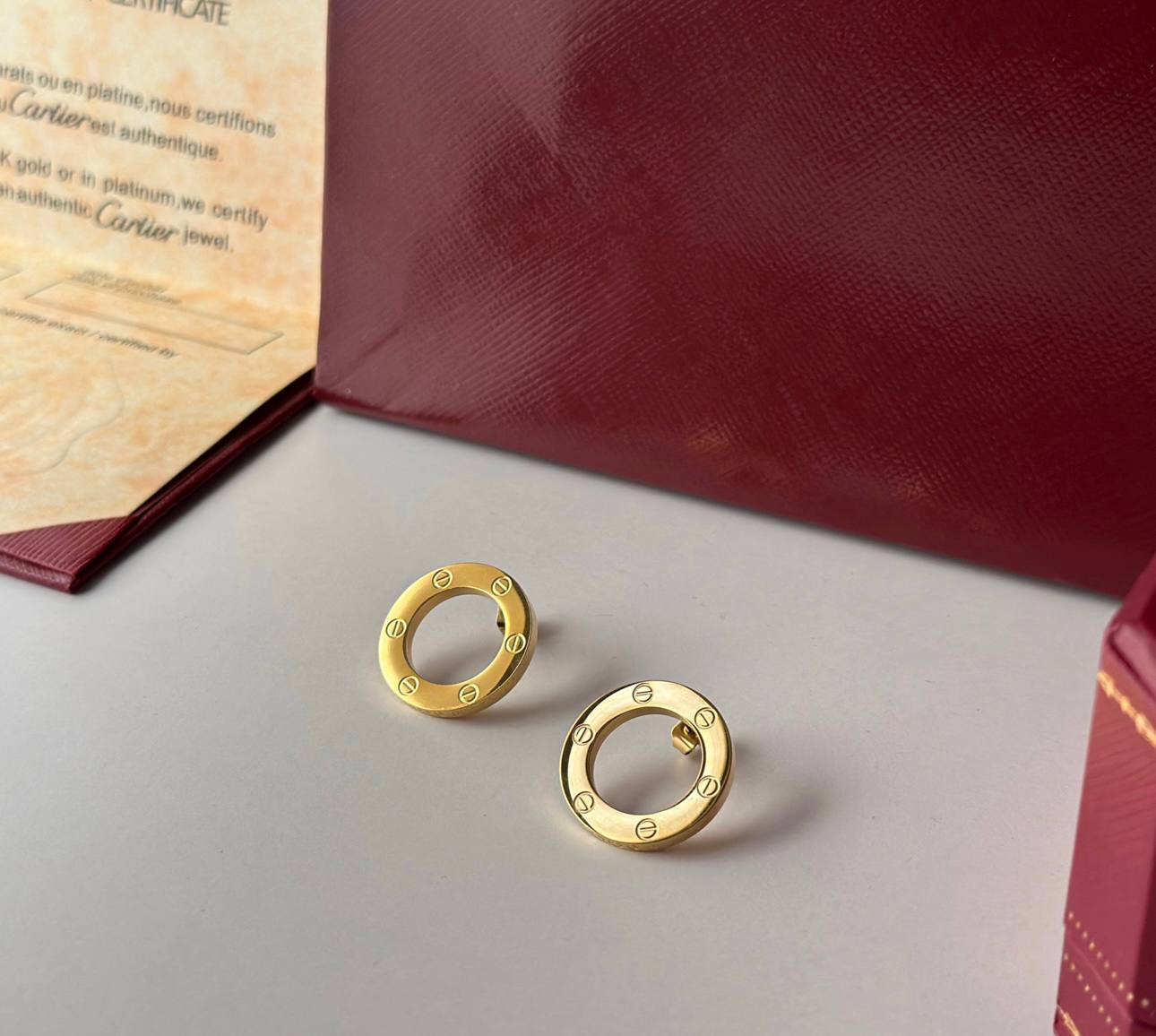 Boucle Cartier Love en Acier Inoxydable