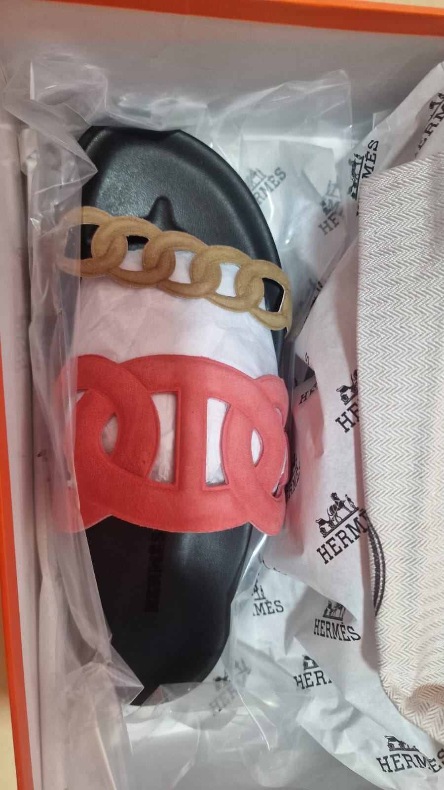Sandale Hermès En Vrai Cuir