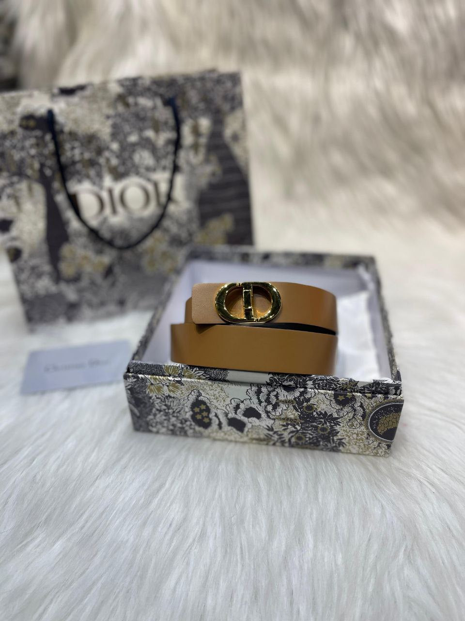 Ceinture Christian Dior en Vrai Cuir