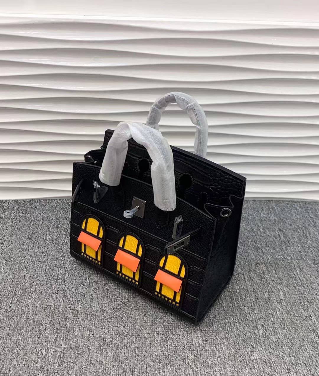 Sac Hermès Birkin 25 cm Black Croco