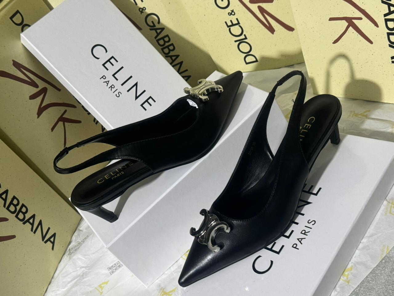 Escarpins Cèline en Vrai Cuir