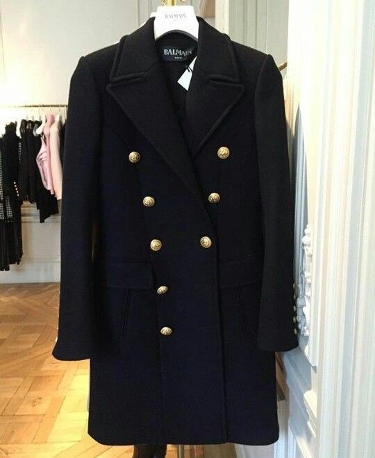 Manteau de Luxe Balmain pour Femme