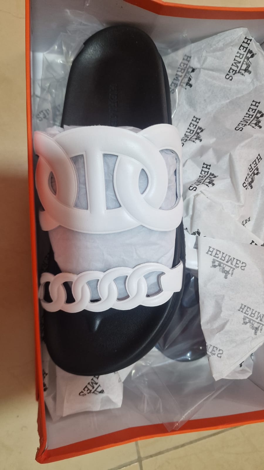 Sandale Hermès En Vrai Cuir