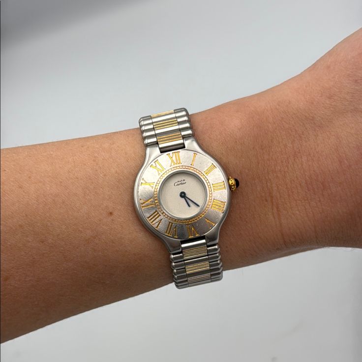 Montre Must 21 Cartier Femme