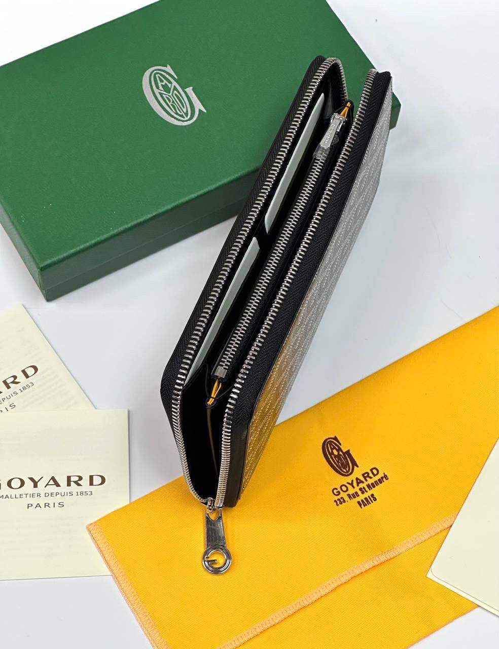 Porte feuille A Zipper Goyard en Couleurs