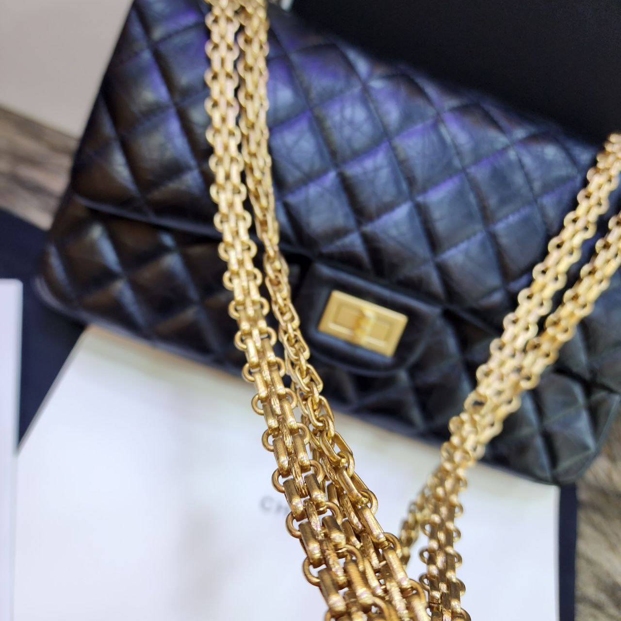 Sac Chanel en Vrai Cuir