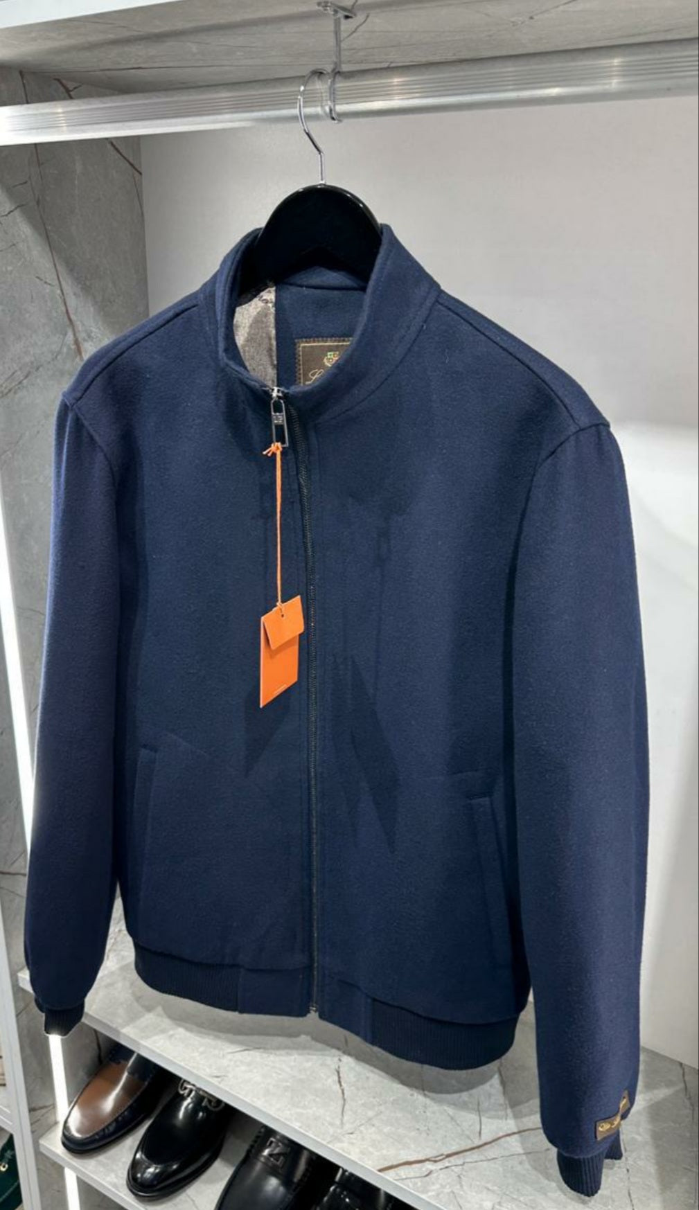Veste Loro Piana En Dark Bleu