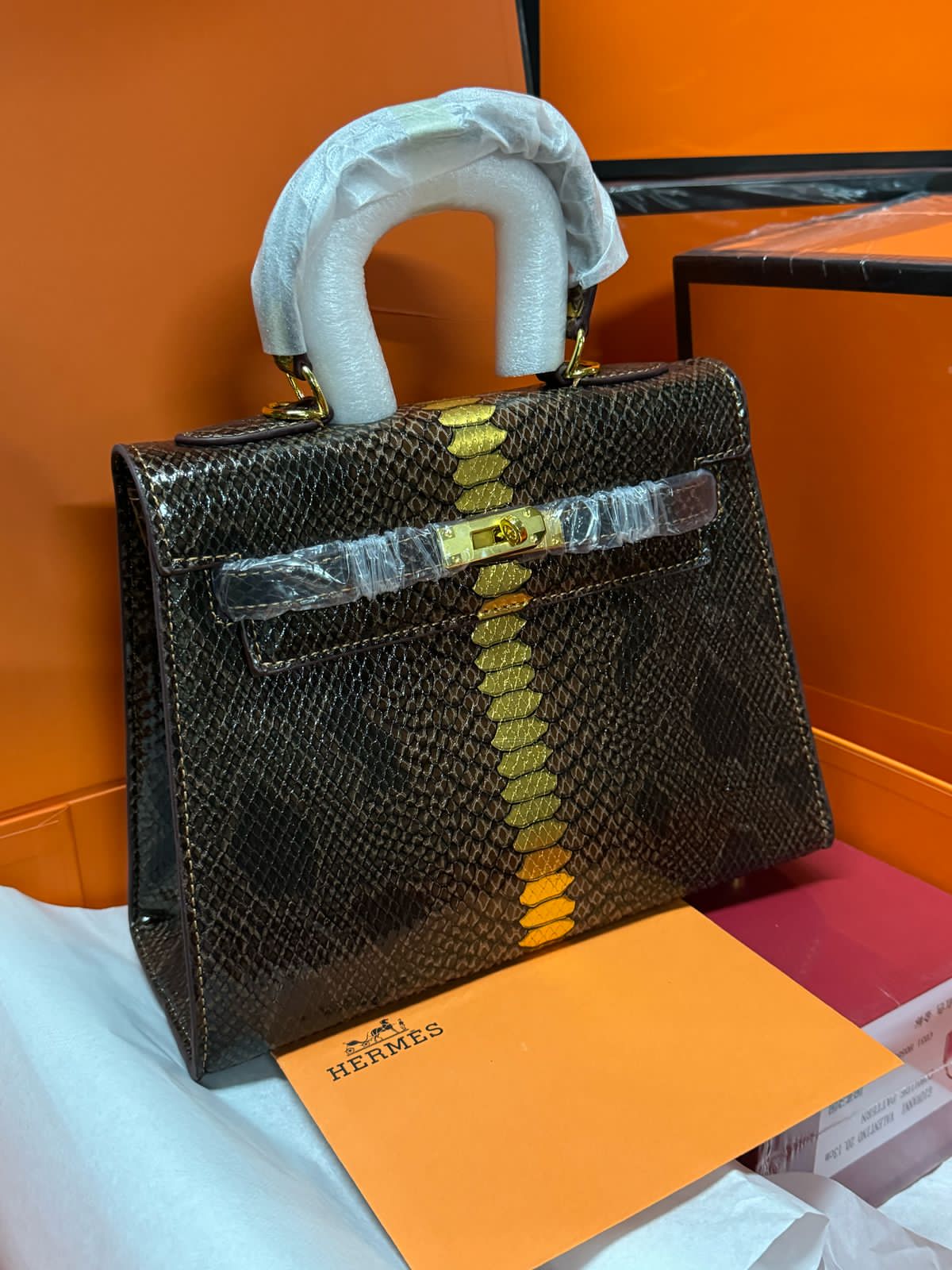 Sac Hermès Croco HR6540