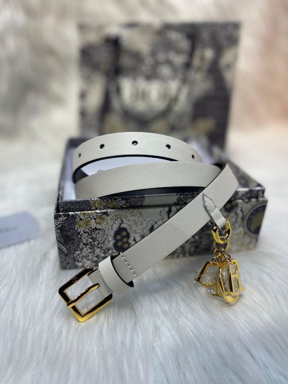 Ceinture Christian Dior en Vrai Cuir