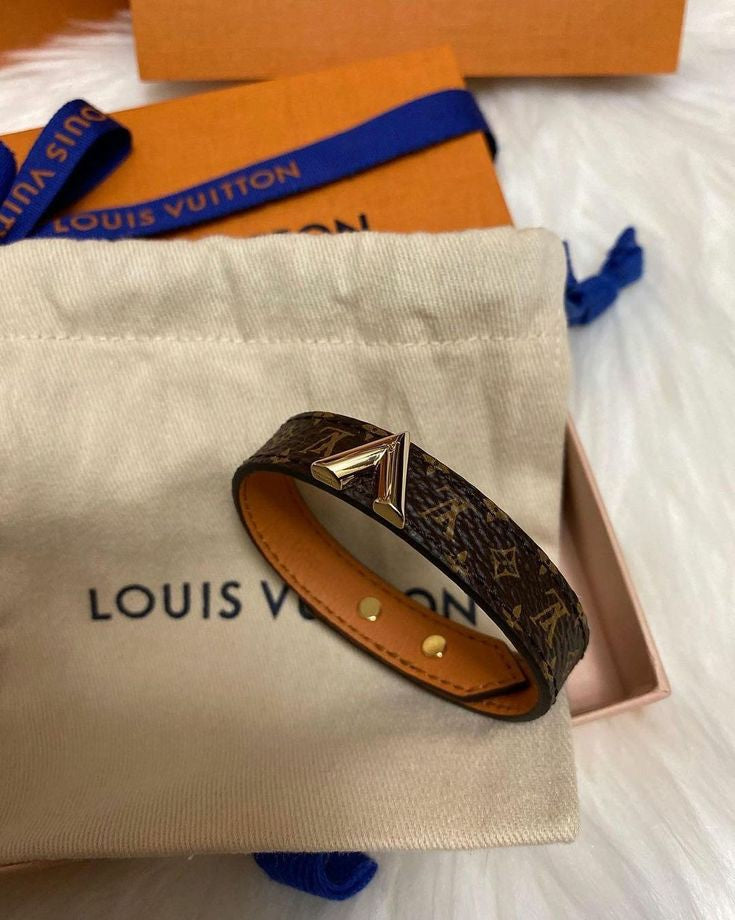 Bracelet Louis Vuitton en Cuir