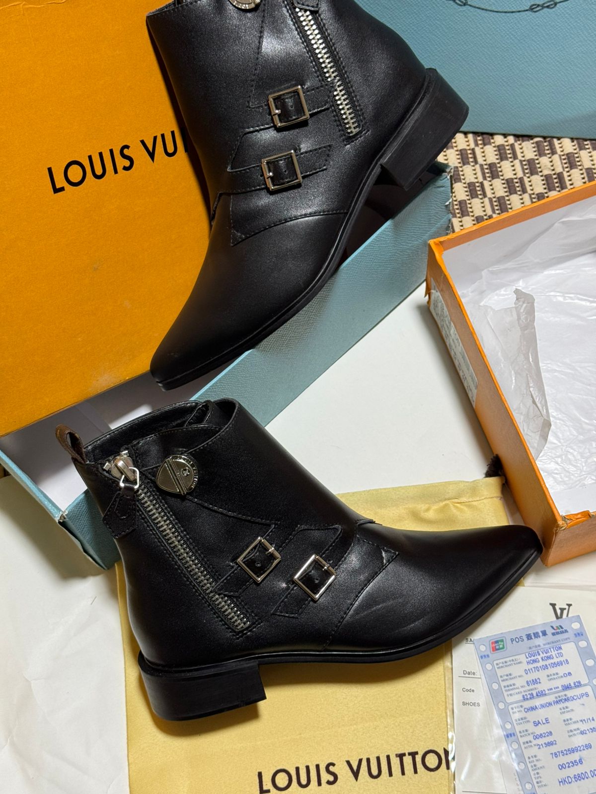 Bottine Louis Vuitton en Cuir