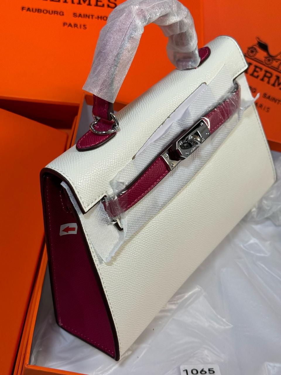 Sac Hermès BiColor En Simili Cuir