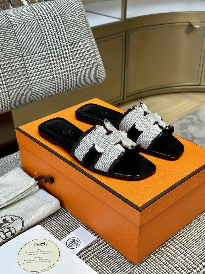 Sandale Hermès en Vrai Cuir