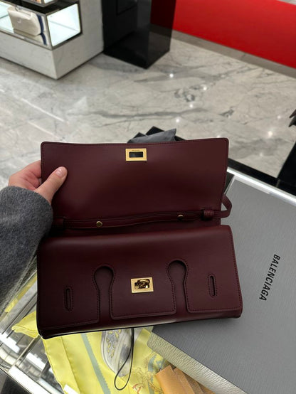 Sac Bel air à Bandoulière en Vrai Cuir