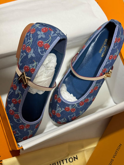 Mocassin Louis Vuitton en Jean