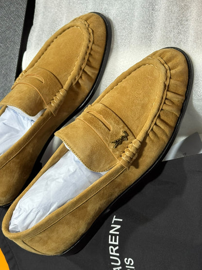 Mocassin Yves Saint Laurent En Cuir et Daim