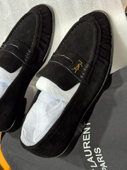 Mocassin Yves Saint Laurent En Cuir et Daim