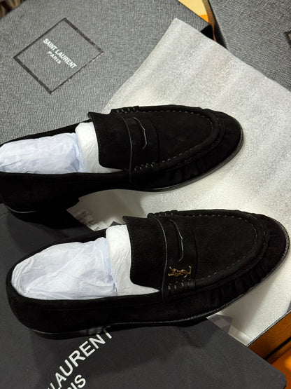 Mocassin Yves Saint Laurent En Cuir et Daim