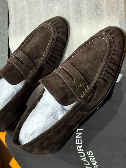 Mocassin Yves Saint Laurent En Cuir et Daim