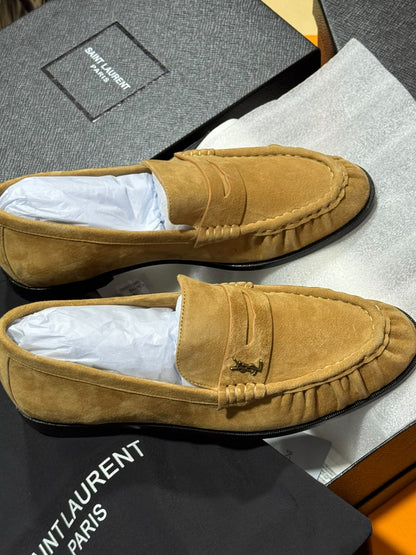 Mocassin Yves Saint Laurent En Cuir et Daim