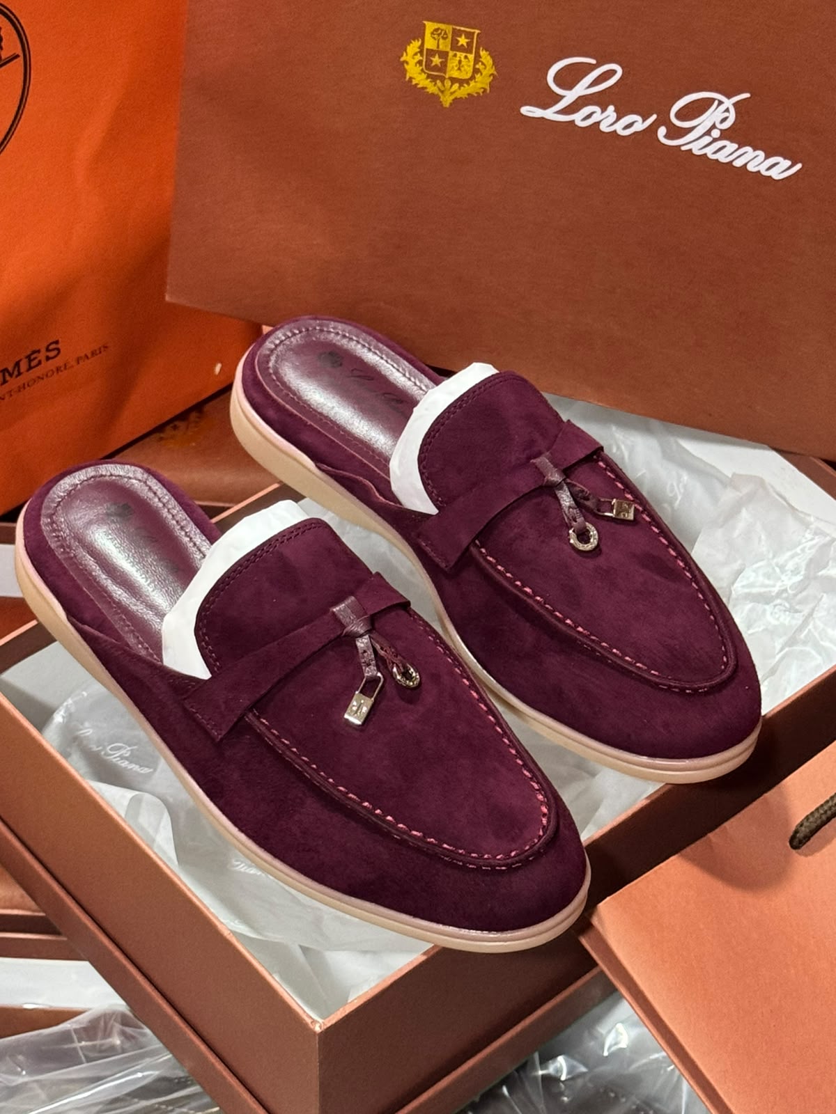 Mule Chic en Couleurs Loro Piana