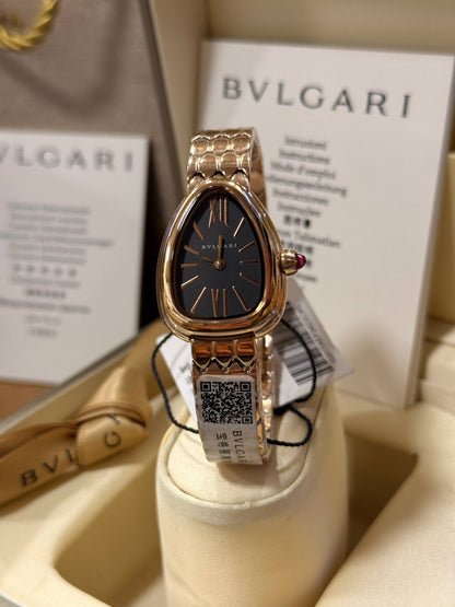 Montre de luxe Bulgari Serpentti avec boite