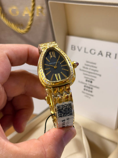 Montre de luxe Bulgari Serpentti avec boite