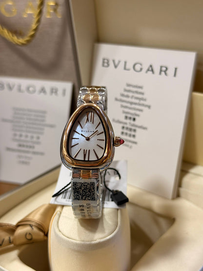Montre de luxe Bulgari Serpentti avec boite