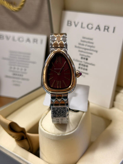 Montre de luxe Bulgari Serpentti avec boite