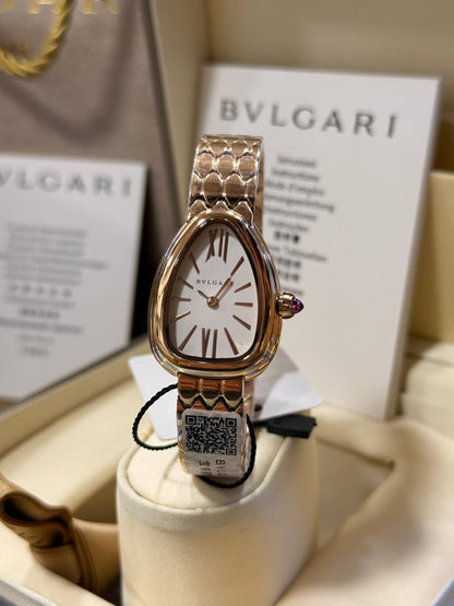 Montre de luxe Bulgari Serpentti avec boite