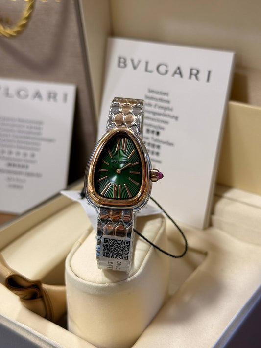 Montre de luxe Bulgari Serpentti avec boite