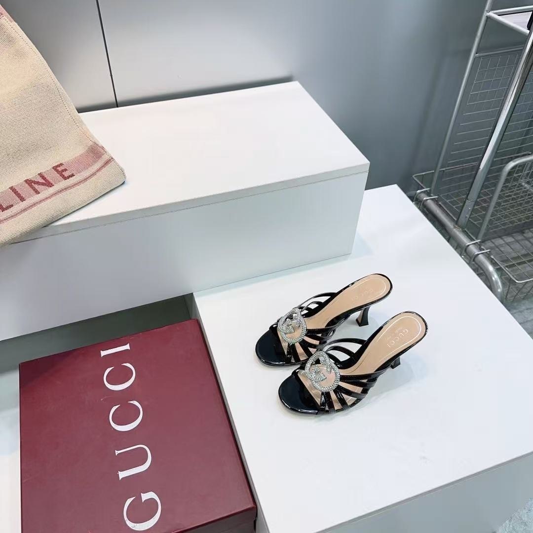 Sandales En Vrai Cuir Gucci