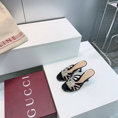 Sandales En Vrai Cuir Gucci