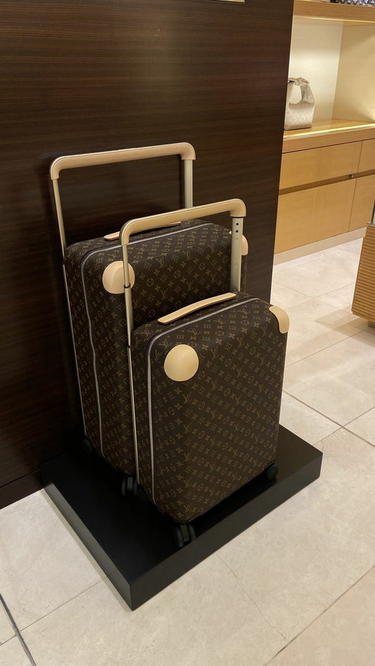 Valise Louis Vuitton en vrai cuir 20 kg