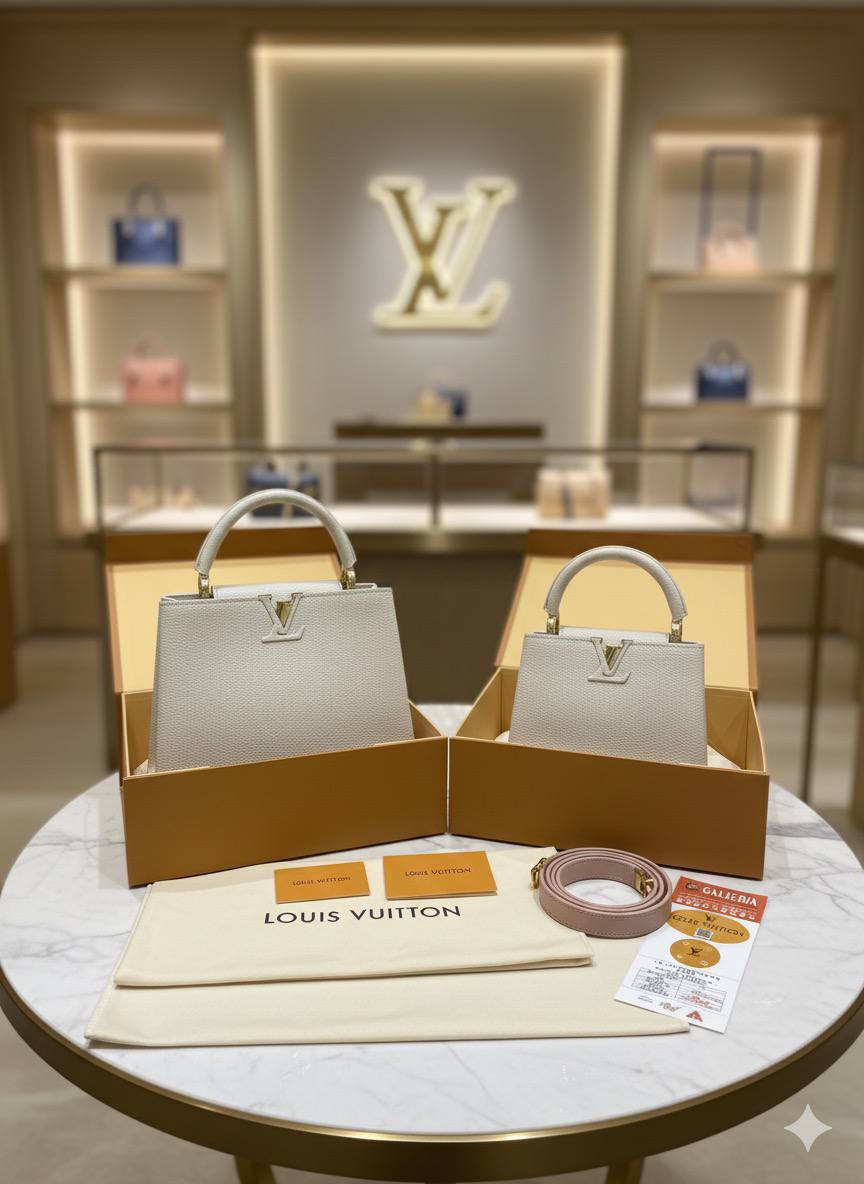 Sac Louis Vuitton Cappucine Cuir