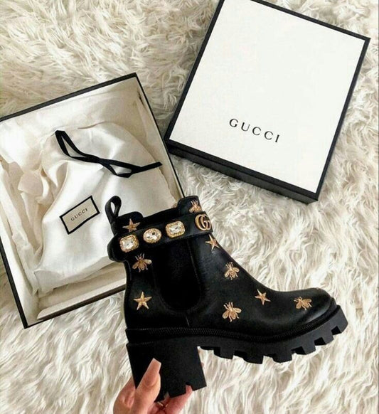 Bottine Gucci en Vrai Cuir