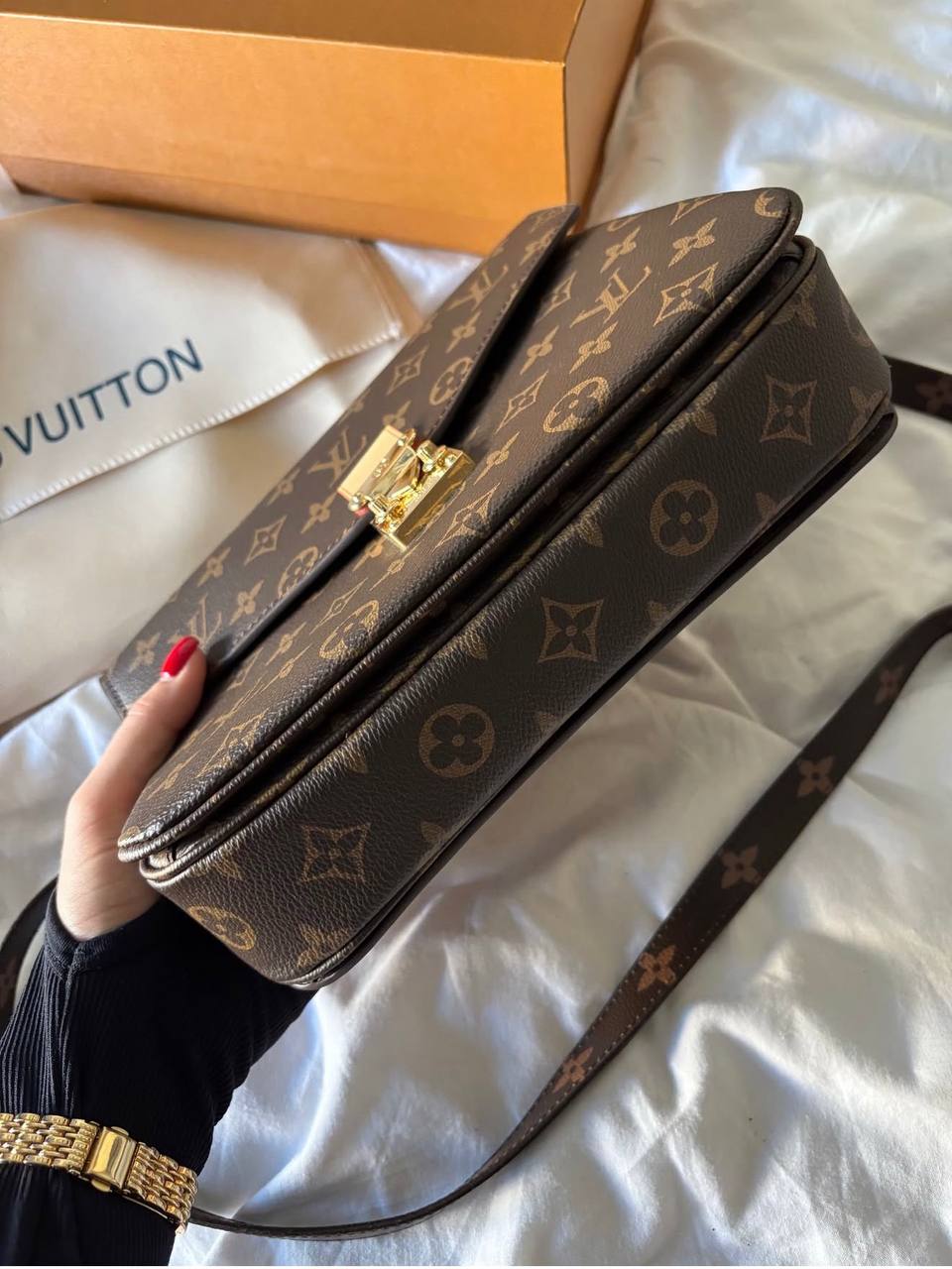 Sac Louis Vuitton Métis En Vrai Cuir