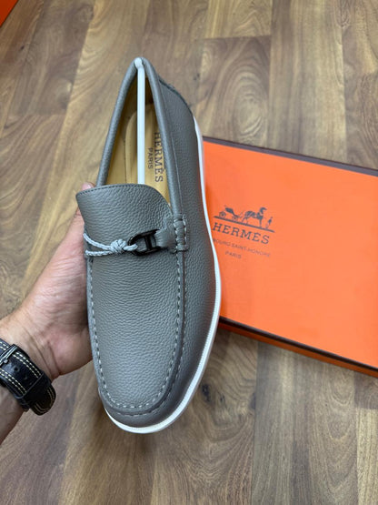 Mocassin en Vrai Cuir Hermès