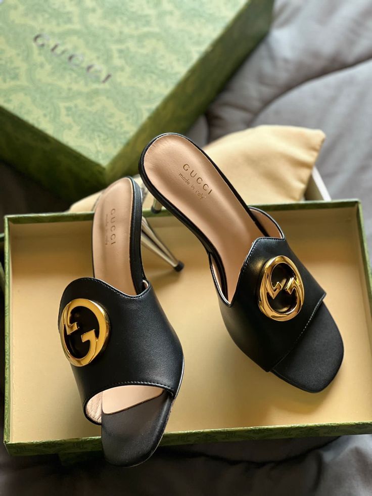 Sandale Gucci en Vrai Cuir